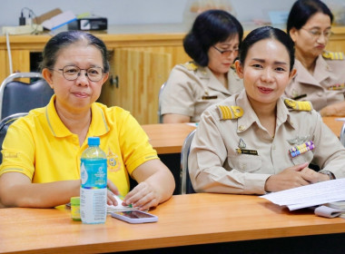 การประชุมขับเคลื่อนการปฏิบัติงานตามระบบการส่งเสริมสหกรณ์และกลุ่มเกษตรกร ประจำเดือนมีนาคม 2568 ของสำนักงานสหกรณ์จังหวัดนครศรีธรรมราช ในการนี้ประธานฯ ได้มีการประกาศเจตนารมณ์ นโยบายไม่รับของขวัญและของกำนัลทุกชนิดจากการปฏิบัติหน้าที่ (No Gift Policy) ประจำปี ... พารามิเตอร์รูปภาพ 22
